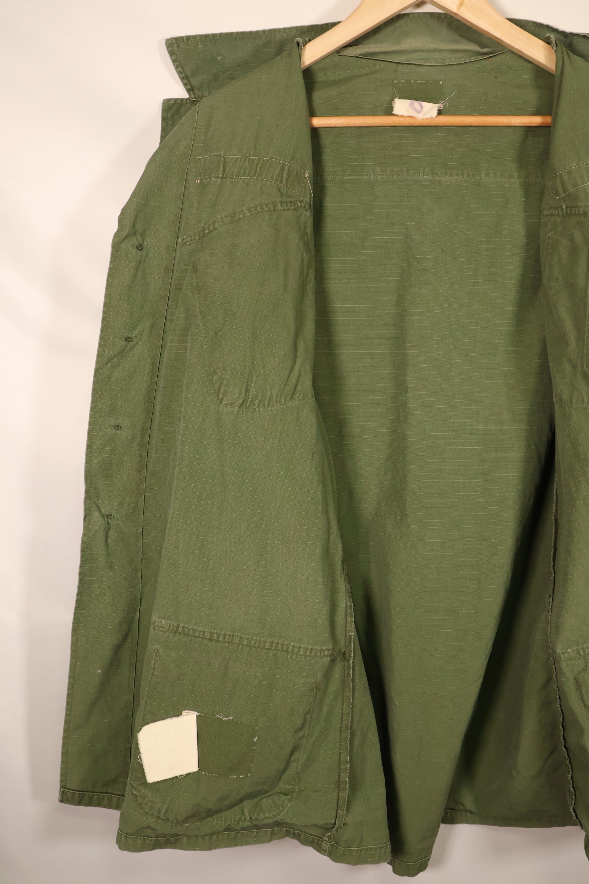 1968 Contract, M-L, 4th Model Jungle Fatigue Jacket, With Original Patches, Used
