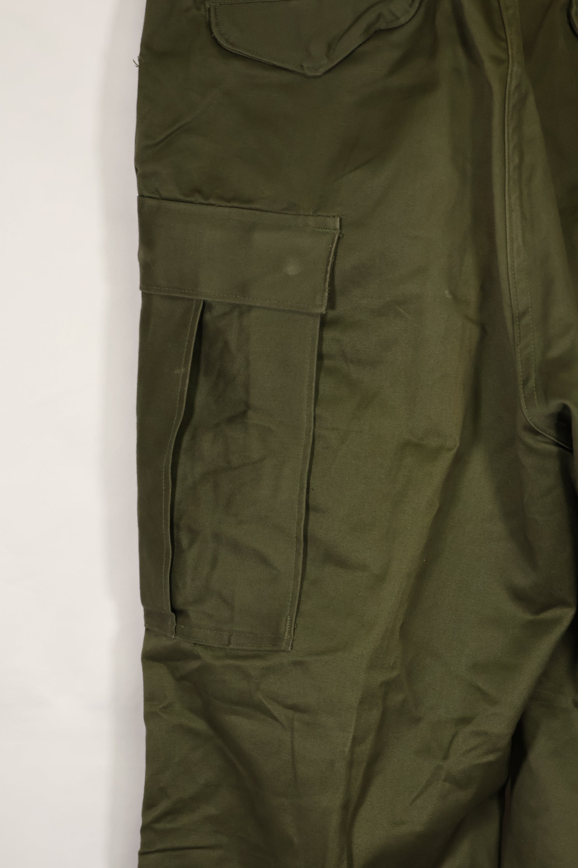 Real 1962 U.S. Army M51 Field Pants, deadstock, unused, size S-L.