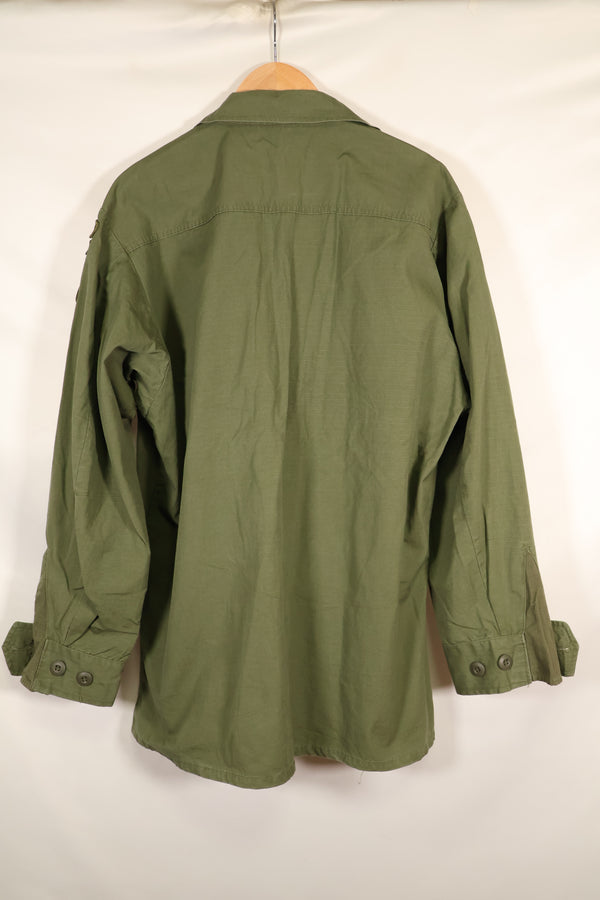 1968 Contract M-R 1980's Green Beret 4th Model Jungle Fatigue Jacket Used