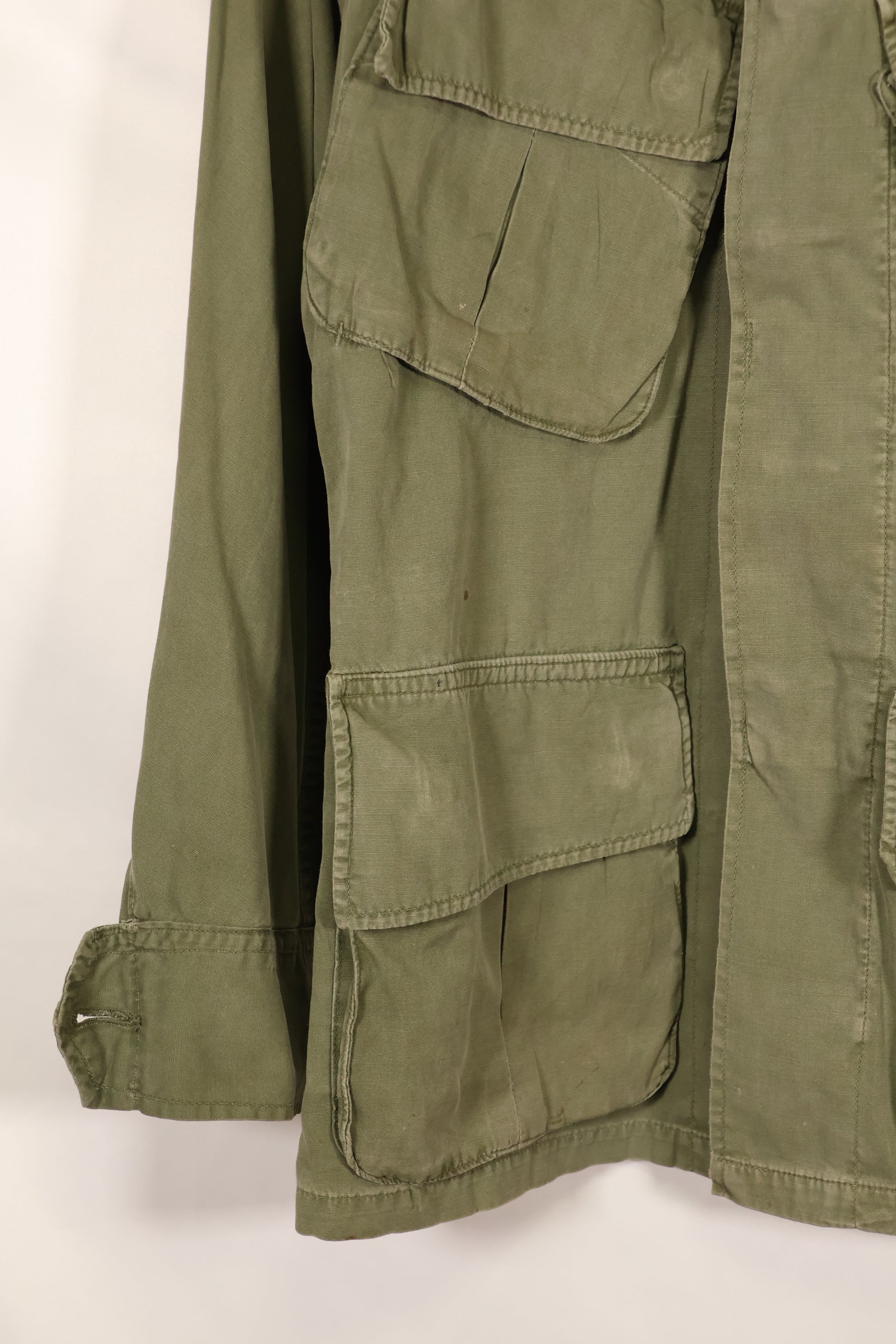 Early 1960's Estimated S-S Japanese 2nd Model Jungle Fatigue Jacket FEC Contract Individual Used