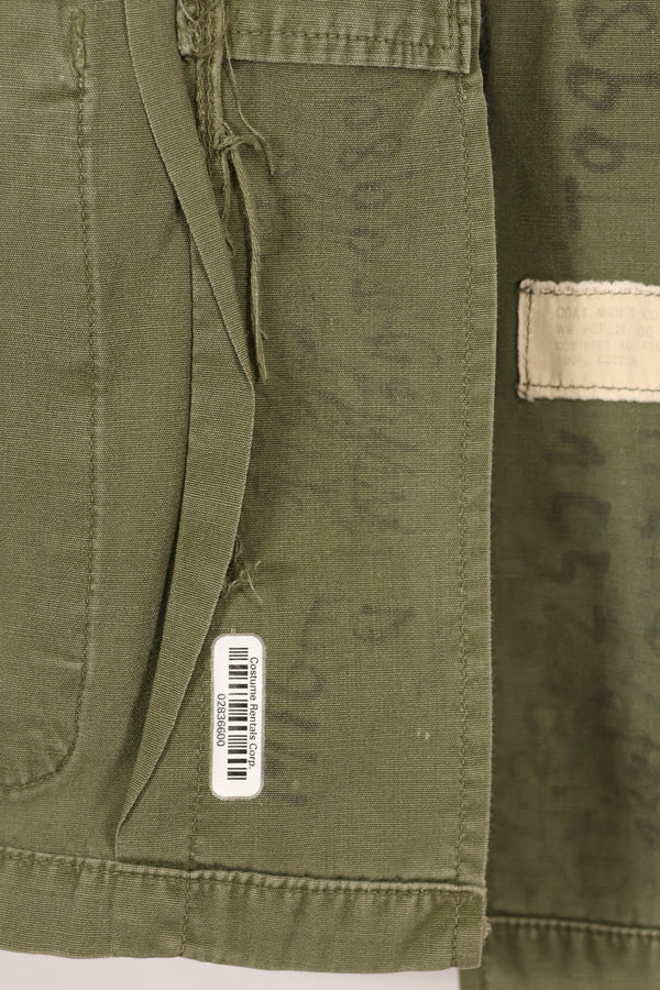 Early 1960's Estimated S-S Japanese 2nd Model Jungle Fatigue Jacket FEC Contract Individual Used