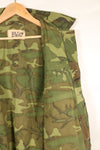 1966-67 Contract M-R ERDL Early Print Jungle Fatigue Jacket Used