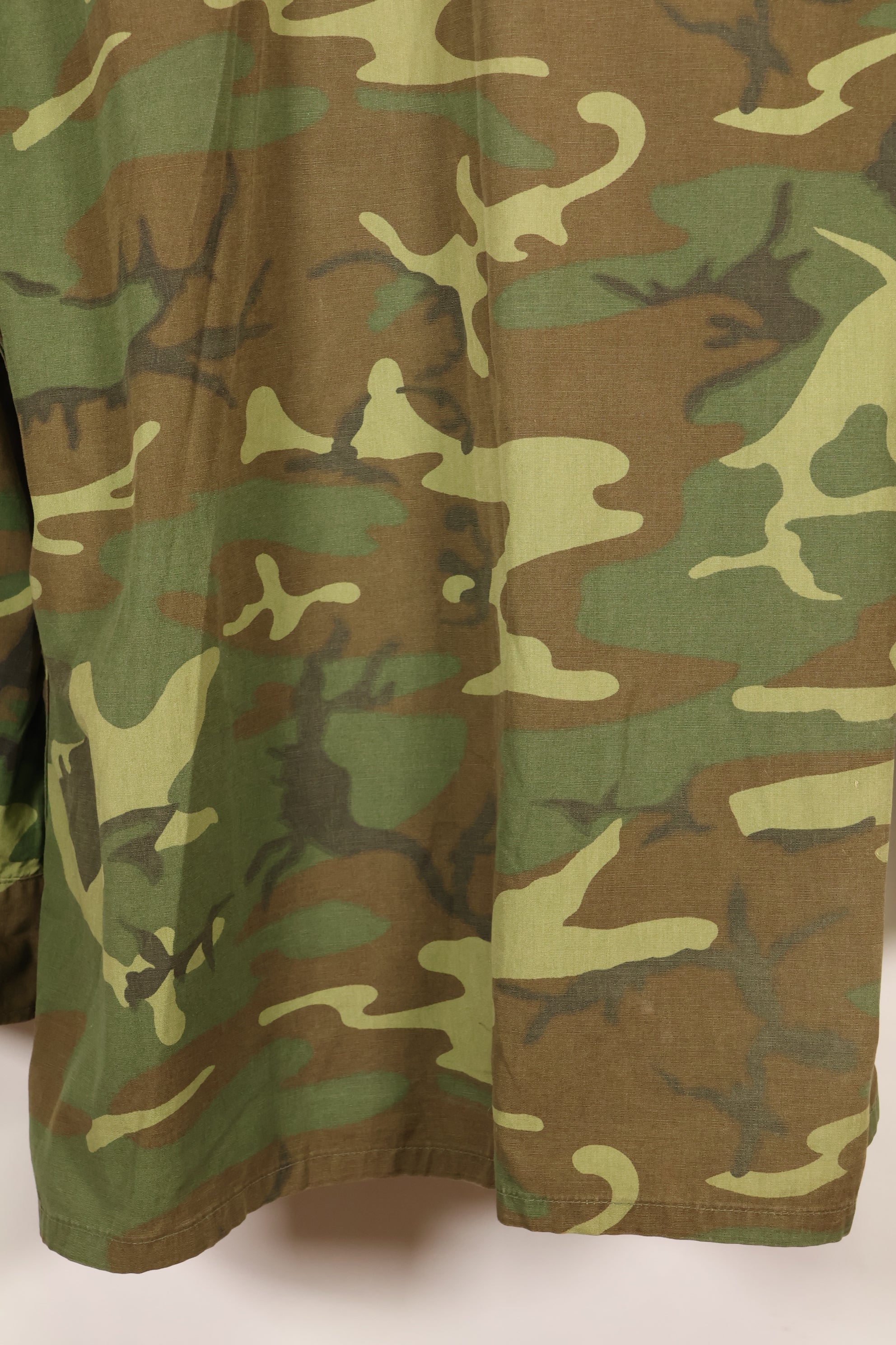 1966-67 Contract M-R ERDL Early Print Jungle Fatigue Jacket Used