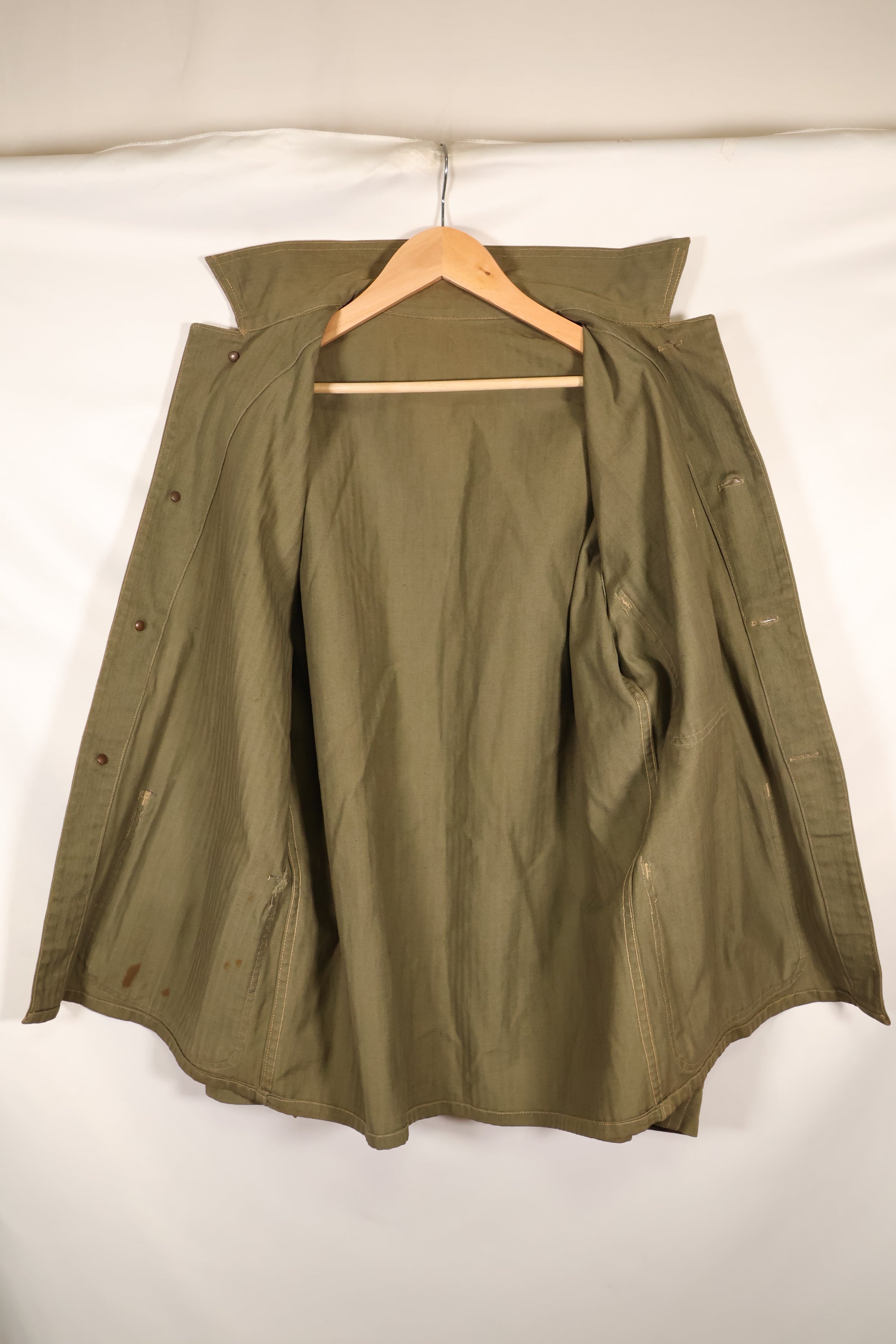 1940s USMC US Marine Corps P-41 HBT Utility Jacket in good used condition