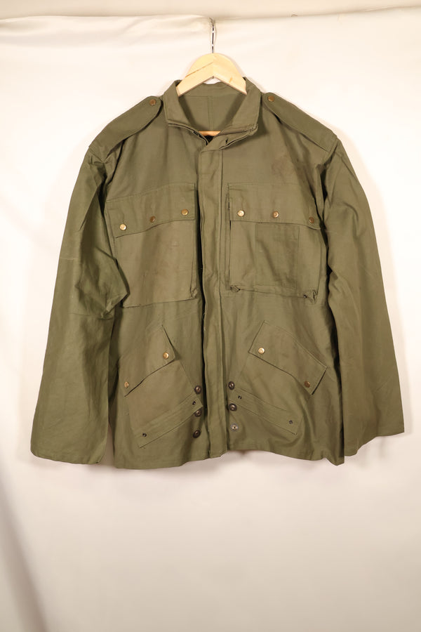 Made with Authentic U.S. Military Fabric—French Army Parachute Jacket TAP 47/51—Replica Jacket A
