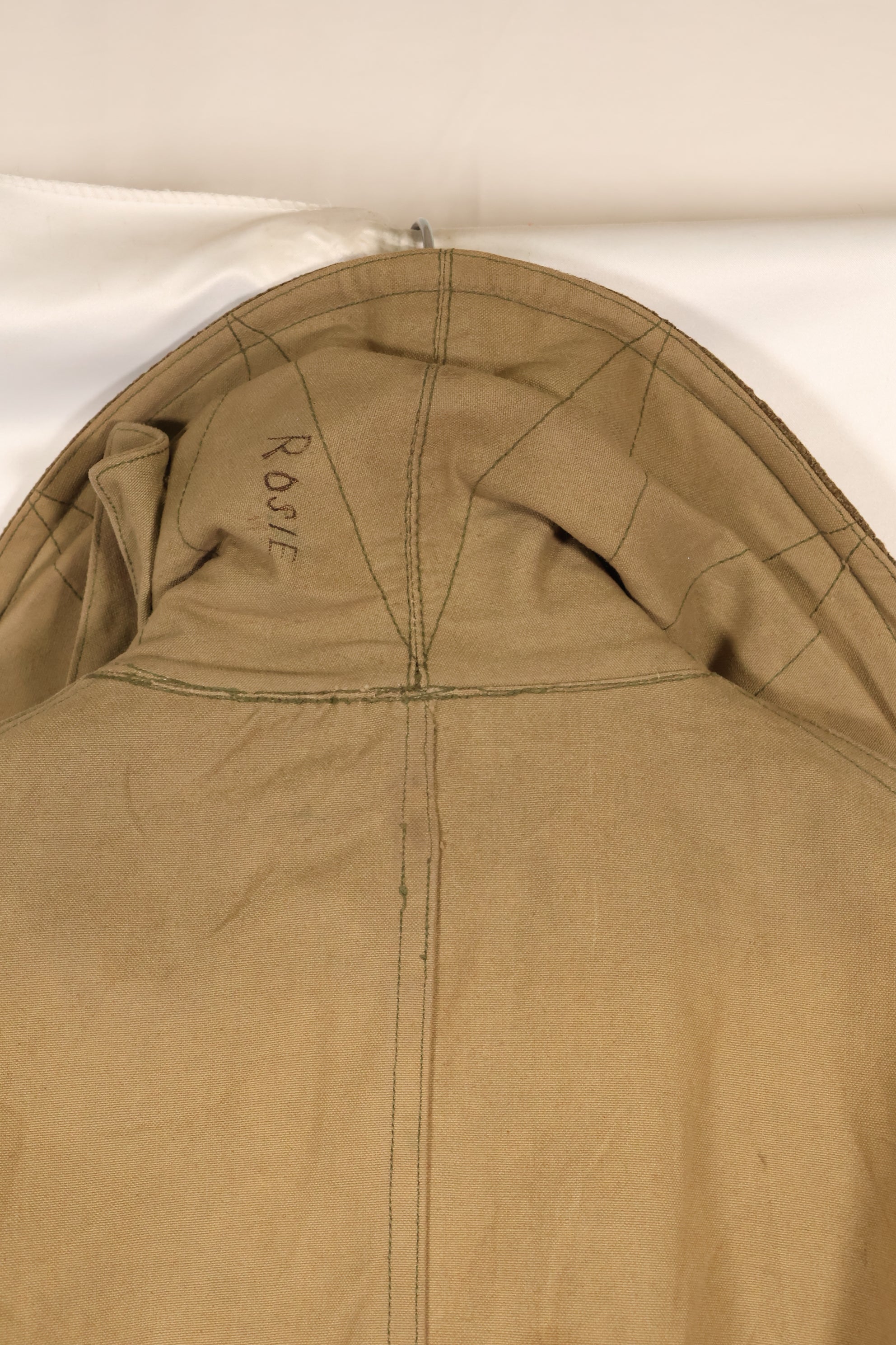 1940's U.S. Army Mackinaw Coat Jeep Coat, used.