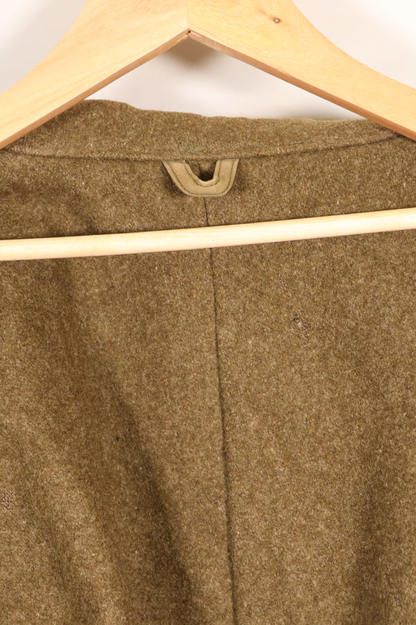 1940's U.S. Army Mackinaw Coat Jeep Coat, used.