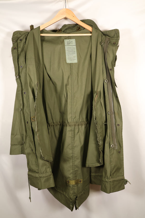 Contract year Mix SMALL M65 Field Hoodie Fishtail Hoodie Partially Used