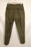 1974 Accounting TYPE 3 36 x 31 US Army OG-107 Utility Pants Baker Pants Used