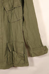 Around 1967; S-R 3rd Model Jungle Fatigue Jacket; Slightly Faded; Used