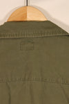 Around 1967; S-R 3rd Model Jungle Fatigue Jacket; Slightly Faded; Used