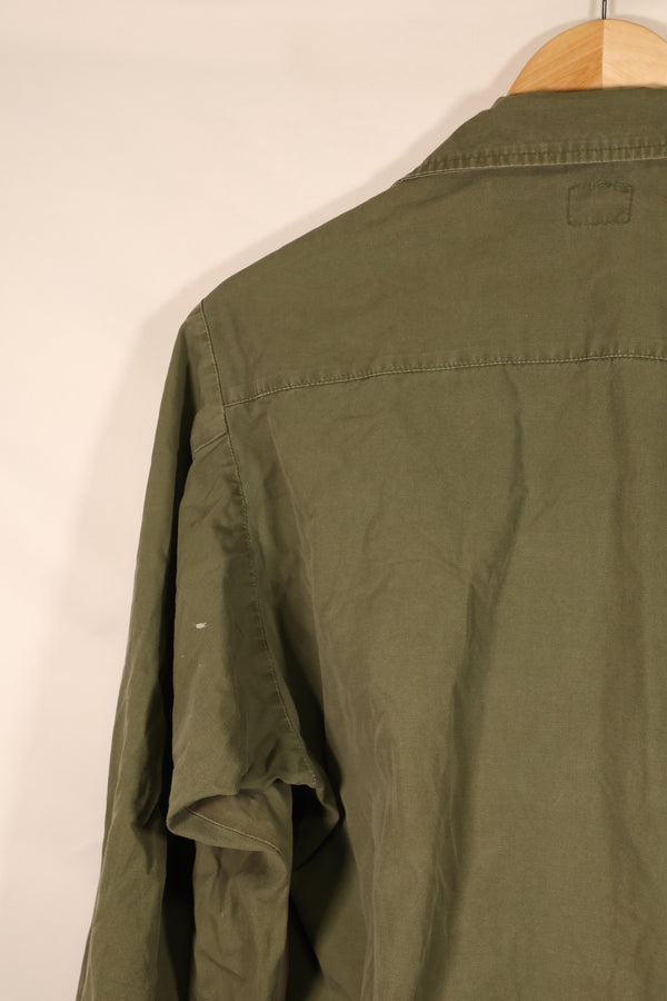 Around 1967; S-R 3rd Model Jungle Fatigue Jacket; Slightly Faded; Used
