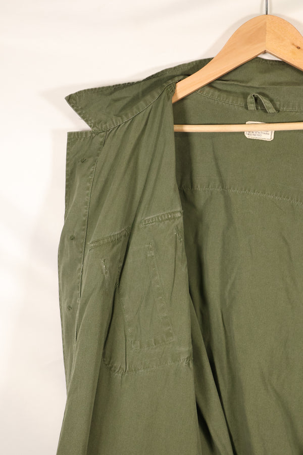 1967 Contract L-R Non Ripstop 3rd Model Jungle Fatigue Jacket Used