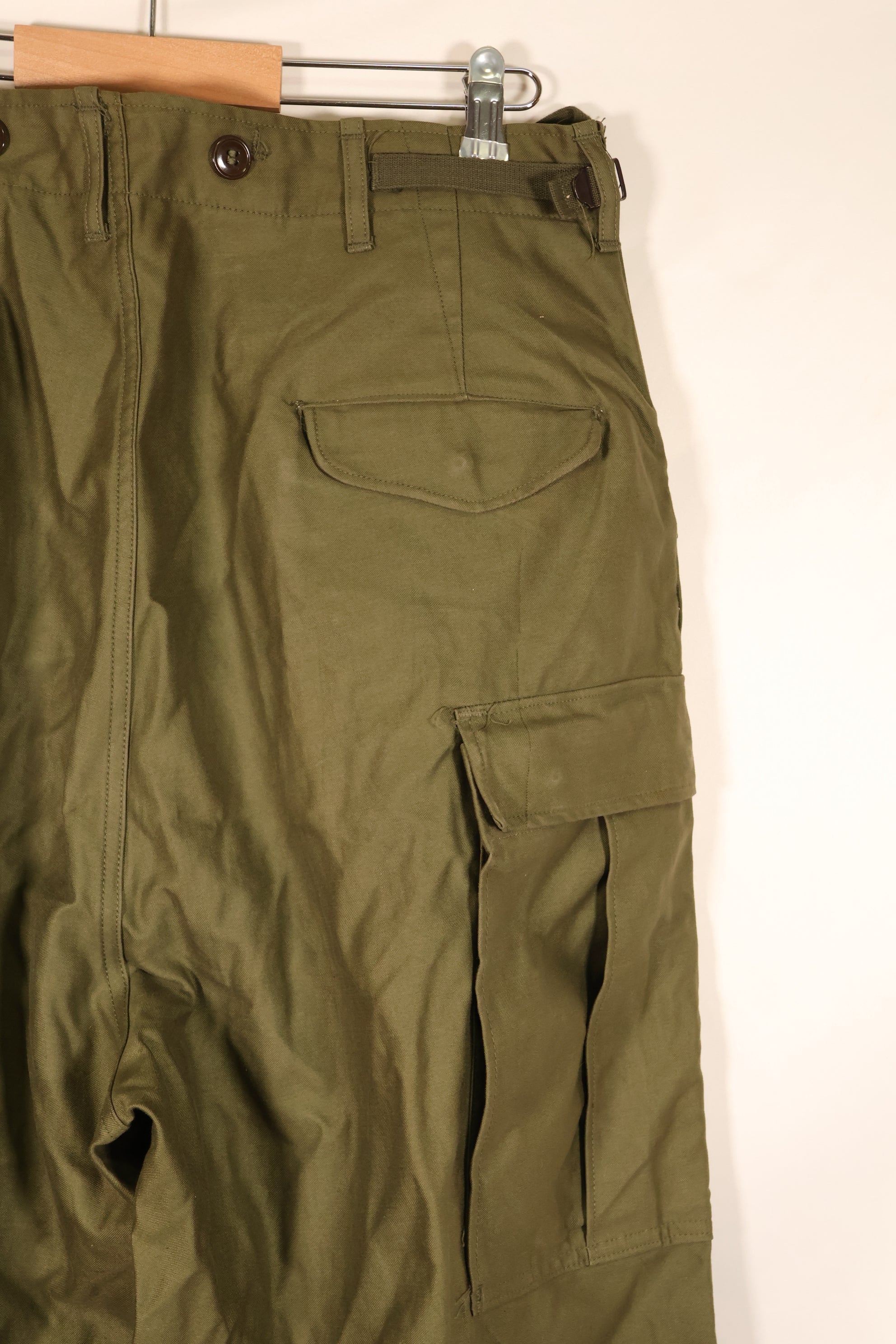 1951 Contract, M-R, U.S. Army, M-1951 Field Pants, M51 Pants, Virtually Unused　