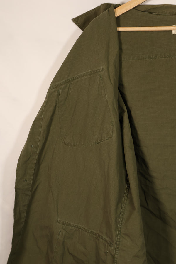 Real 1969 4th Model Jungle Fatigue Jacket X-L-R Large Size Used