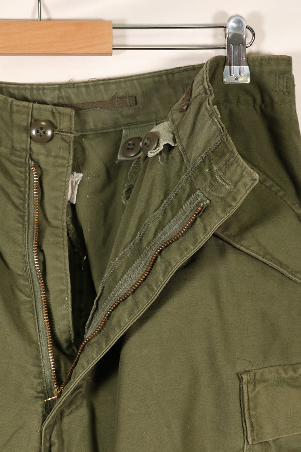 1970s lot, estimated size M-R, M65 field pants, cold weather specs, used.