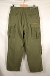1970s lot, estimated size M-R, M65 field pants, cold weather specs, used.