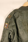 1960 Contract, MEDIUM, U.S. Air Force (USAF), L-2B Flight Jacket, Original Patches, Used