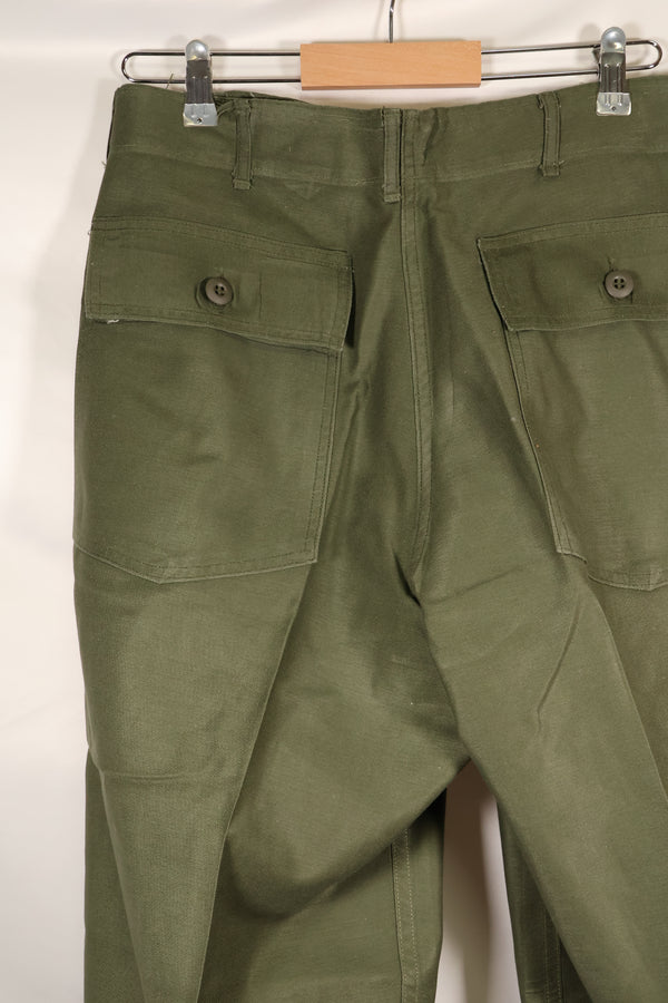 1970s Contract 36 x 31 US Army OG-107 Type III Utility Pants in good used condition