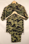 1970, Estimated Size S–M, U.S. Navy Military Advisory Group, Advisor, VNMC 4th Tiger Stripe Set, Used