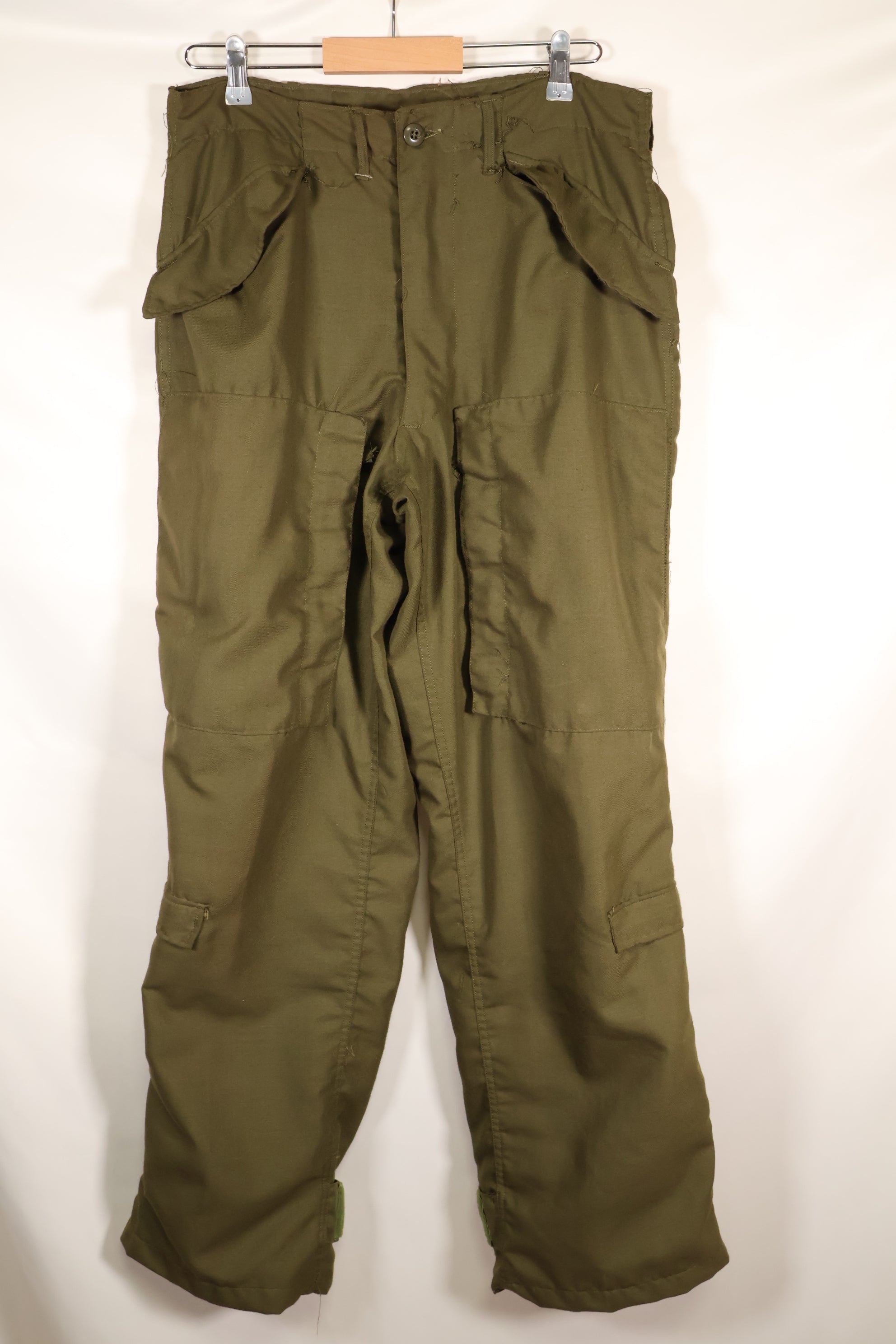 Early 1970's M-L pilot fireproof pants, size tag missing, used.
