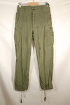 1964 Contract S-R 1st Model Jungle Fatigue Pants, CRC release, faded, used