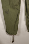 1964 Contract S-R 1st Model Jungle Fatigue Pants, CRC release, faded, used