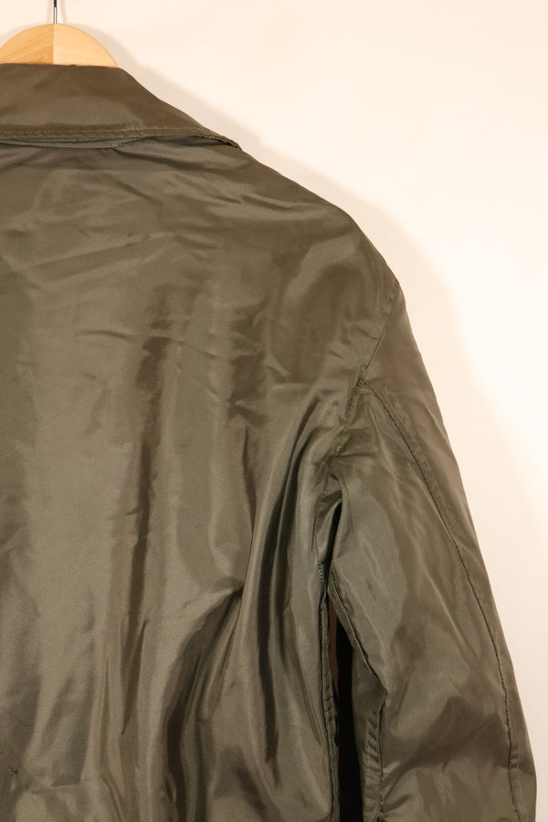 Estimated late 1980s; S–M; U.S. Navy; CWU-45P; Intermediate Flight Jacket; Used