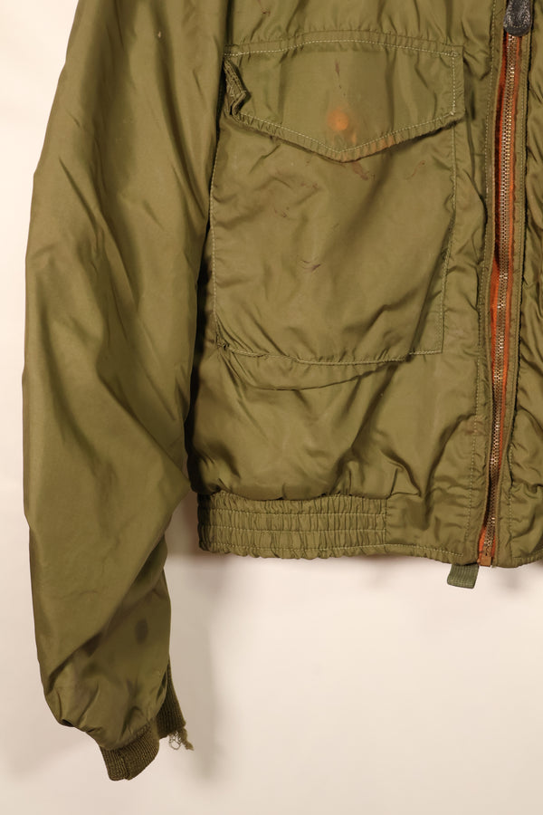 1970s—Estimated Size 44 or LARGE—U.S. Navy WEP Jacket—G-8 Flight Jacket—Used