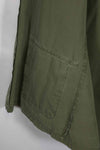 1969 4th Model Jungle Fatigue Jacket, Ex-SF Troopers, M-R, Used.