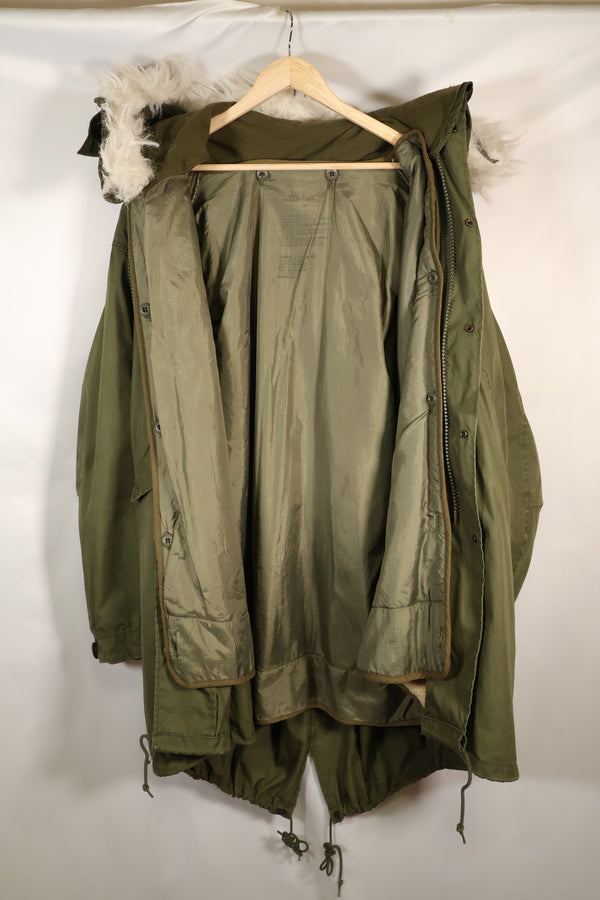 Year Mixed LARGE M65 Field Parka Set M51 with Liner Used D