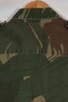 Real Rhodesian Army Rhodesian camouflage shirt with missing buttons, used.