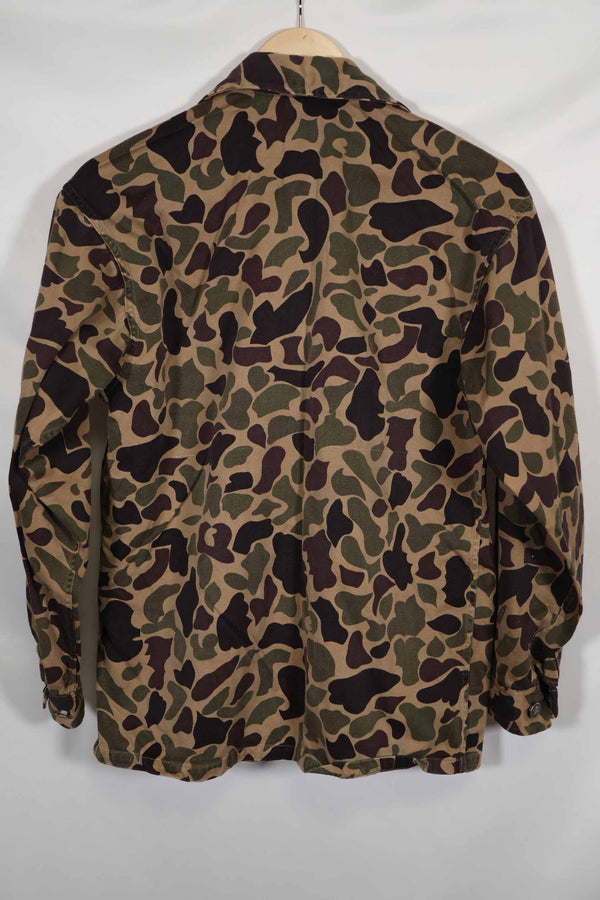 Real CIDG 13 Star Button Beogam Camouflage Shirt Local Made Frogskin Camouflage Used