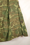 Circa 1966-67 US Army ERDL Camouflage Leaf Camouflage Jungle Fatigue Jacket, used.