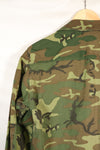 Circa 1966-67 US Army ERDL Camouflage Leaf Camouflage Jungle Fatigue Jacket, used.
