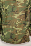 Circa 1966-67 US Army ERDL Camouflage Leaf Camouflage Jungle Fatigue Jacket, used.