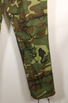 Circa 1966-67 S-R US Army ERDL Camouflage Leaf Camouflage Jungle Fatigue Pants Used 