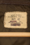 1977 Contract Size 42 US Navy G-1 Flight Jacket Intermediates Used