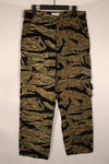 Real early gold tiger stripe pants, size M-R, US cut, used, good condition.