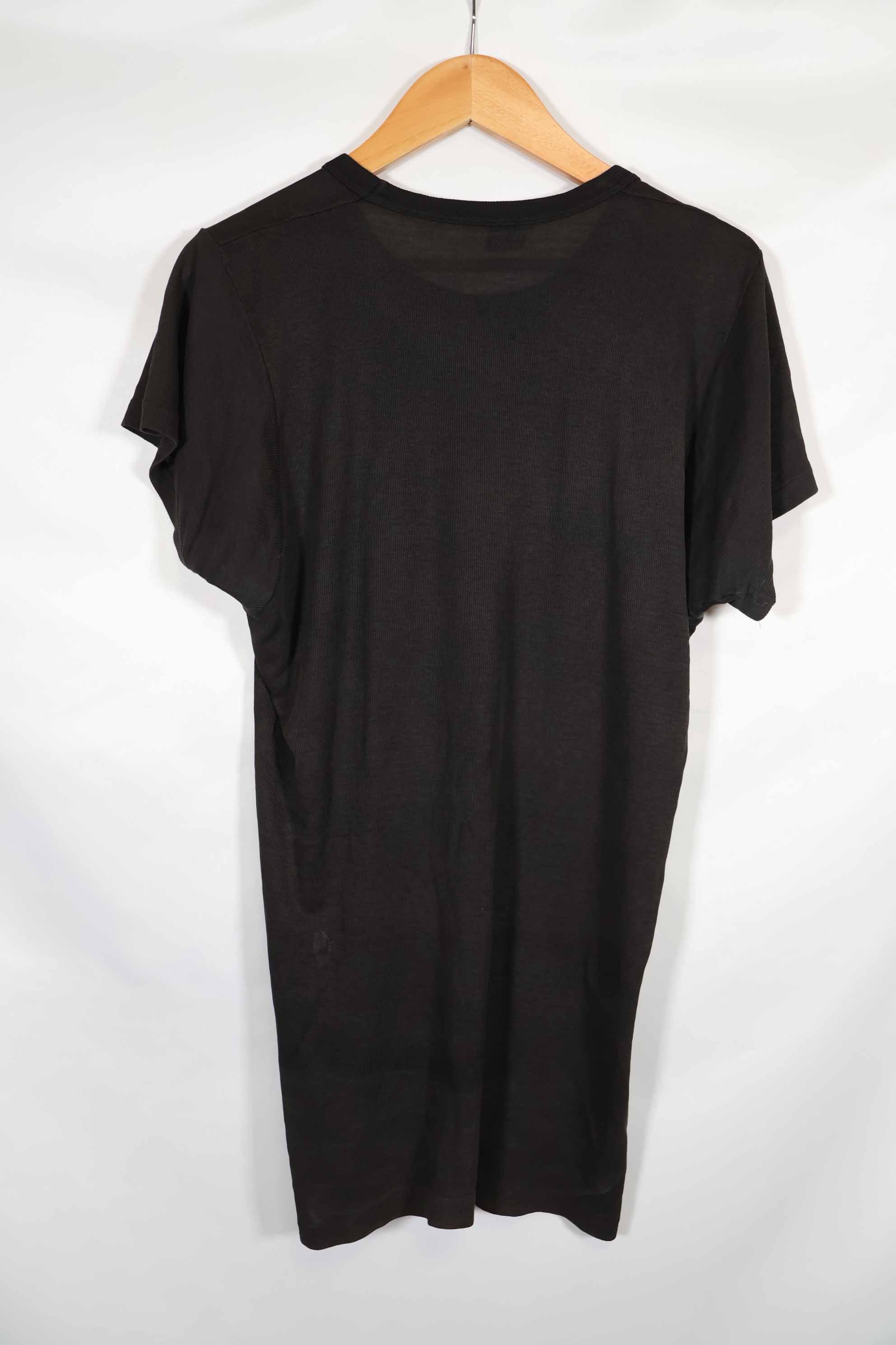 Actual privately procured MACV SOG black dyed T-shirt, used