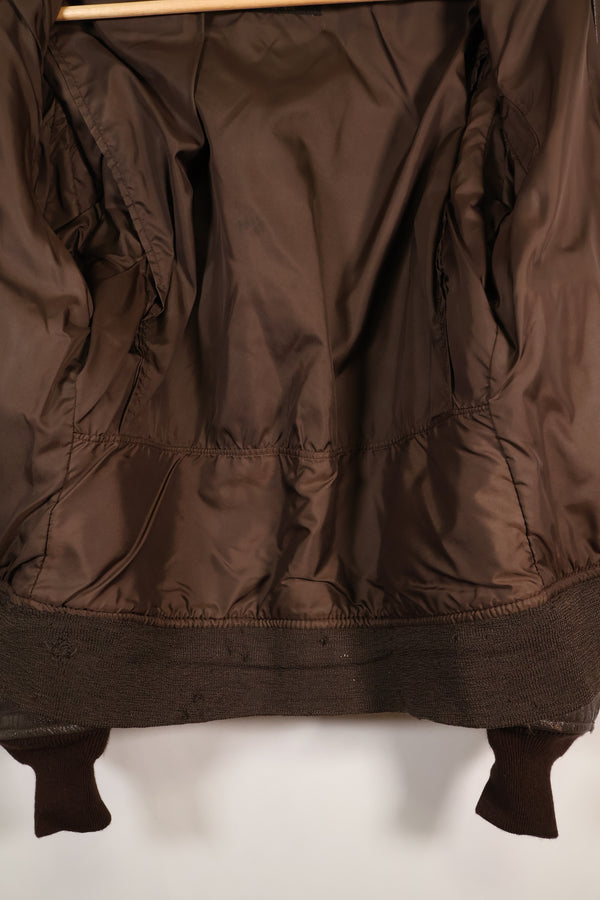 1971 Contract Size 42 US Navy G-1 Flight Jacket Intermediates Used