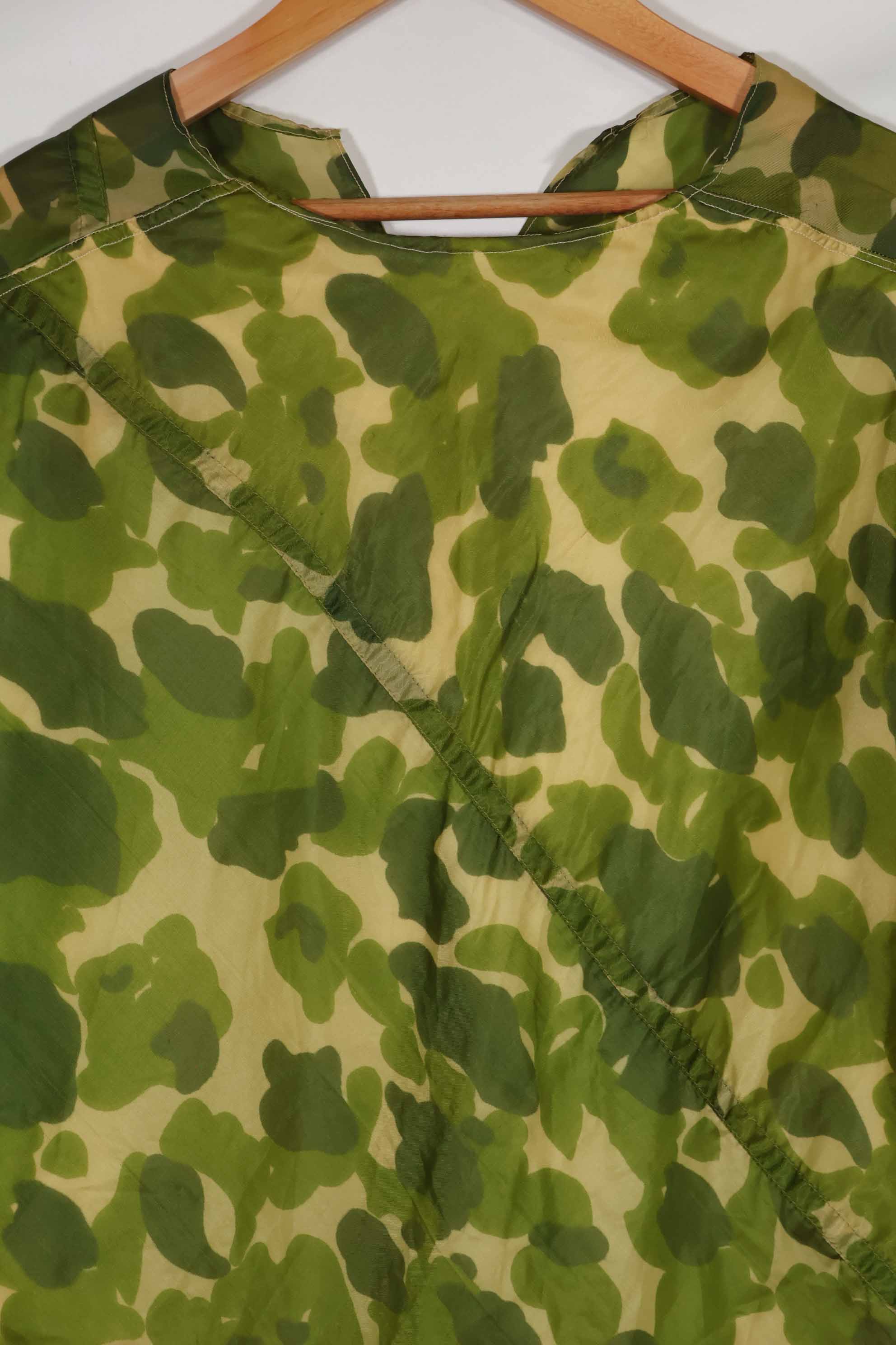 Real locally made Special Forces locally procured parachute camouflage pullover, used.