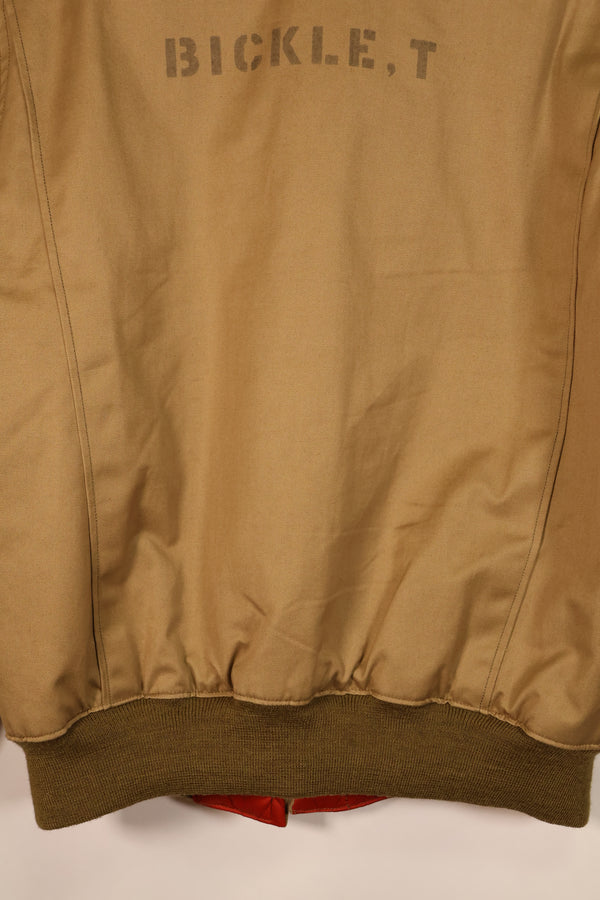 Toys McCoy Reproduction Movie Costume XL Taxi Driver Tanker Jacket Reissue, Used