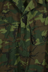 1968 Poplin made non-rip ERDL jungle fatigue jacket M-R in good condition