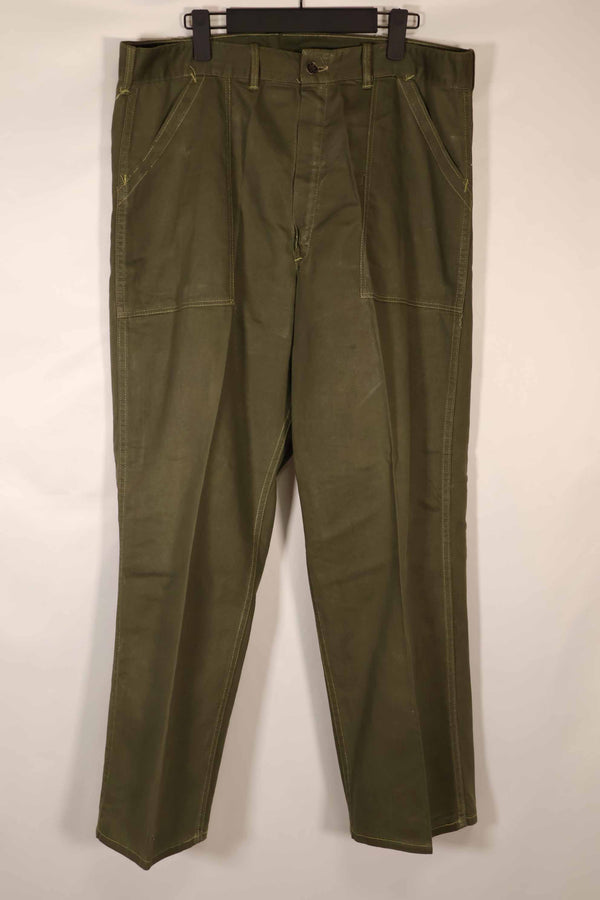 Real 1950s U.S. Army Cotton Utility Pants, Used