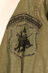 1970 Contract, Presumed S-R, 4th Model Jungle Fatigue Jacket, Thai Army Patch, Used