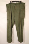 Real 1940s-50s US Army M43 Pants Cut Cotton Pants Used