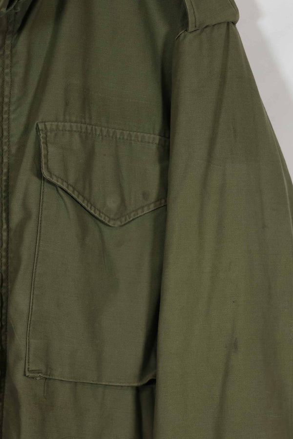 Real 1968 2nd Model M65 Field Jacket, gray liner, no tags, used.