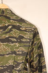 1960s Small Tiger-Stripe Shirt, CIDG Pattern, with Original Patch, Used