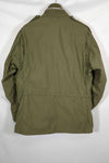 Real 1968 2nd Model M65 Field Jacket Gray Liner M-R Used